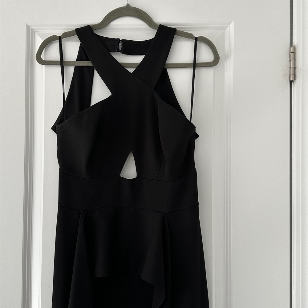 Elegant Black Sleeveless Dress